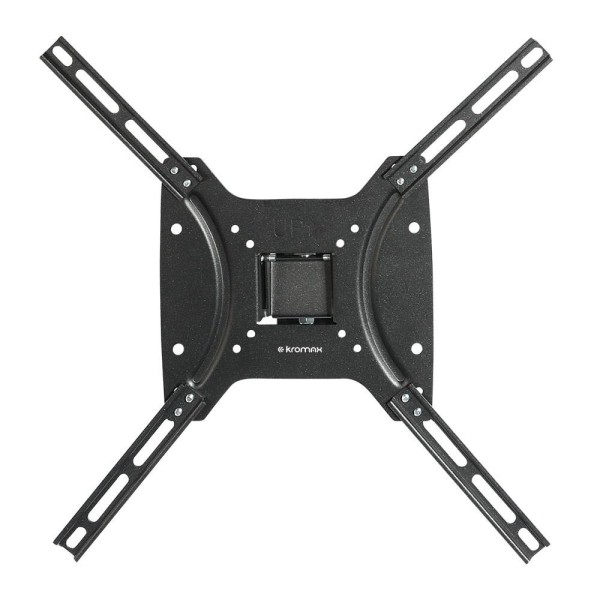 Кронштейн Kromax OPTIMA-402 черный для TV 15"-55", настенный наклонно-поворотный, max VESA 400x400, от стены 68.5 мм