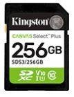 Флеш карта SD 256GB Kingston SDXC Class 10 UHS-I U1 V10  Canvas Select Plus 150Mb/s