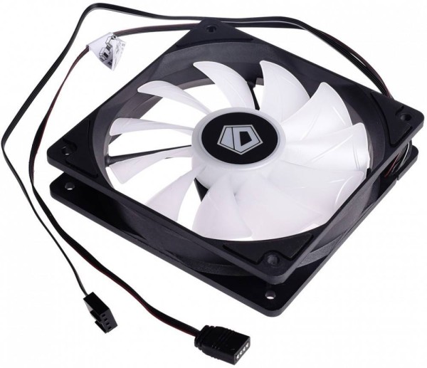 Вентилятор ID-Cooling XF-12025-ARGB (120мм, 18-35.2 dB, 700-1800 rpm, 4 pin, RGB  подсветка) RTL