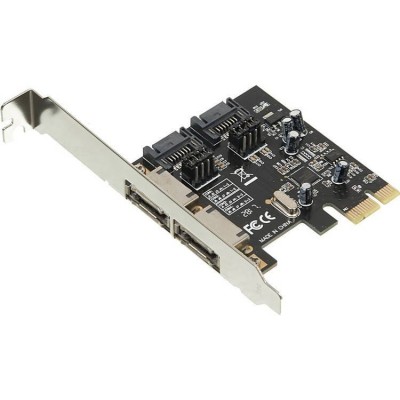 Контроллер PCI-E <2xSATA+ 2x eSATA, ASM1061> RTL