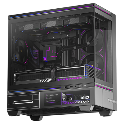 Корпус без блока питания Thermalright M10 Vision FAN4-C Black