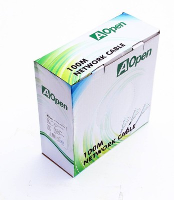 Кабель Aopen/Qust FTP 4 пары кат.5е (бухта 100м) p/n: ANC5241