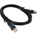 Кабель Vention USB 2.0 AM/BM  - 1,5м. Черный Vention VAS-A16-B150