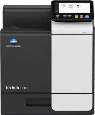 Принтер лазерный цветной Konica Minolta bizhub C3301i (A4, 3Гб, 33 стр/мин, дуплекс, сеть, 8Гб(SSD),7" панель, 1x500 л, 