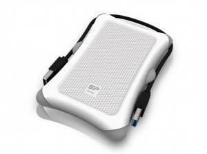 Внешний жесткий диск 1TB Silicon Power  Armor A30, 2.5", USB 3.2, Белый