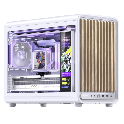 Корпус без блока питания JONSBO D33 WOOD White