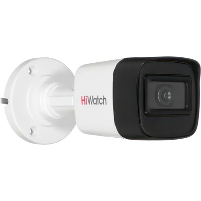 8Мп уличная цилиндрическая HD-TVI камера с EXIR-подсветкой до 30м HiWatch DS-T800 (3.6 mm)
