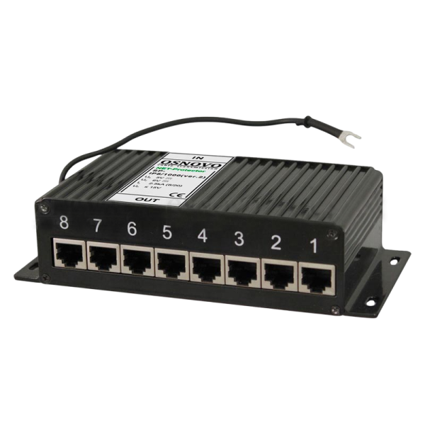 Грозозащита IP-сетей OSNOVO SP-IP8/1000(ver.2)