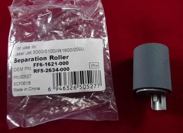 Ролик отделения кассеты Canon iR2016/2018/2020/2022/2025/2030/2318/2320/2420/2422 (FF6-1621/RF5-2634) CET