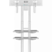 Мобильная стойка на 1 ТВ ONKRON TS1552 White