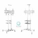 Мобильная стойка на 1 ТВ ONKRON TS1552 White