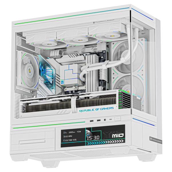 Корпус без блока питания Thermalright M10 Vision FAN4-C White