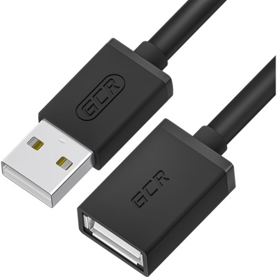 GCR Удлинитель 0.15m USB AM/AF, черный, GCR-UEC6M-BB2S-0.15m Удлинитель Greenconnect 0.15 м (GCR-UEC6M-BB2S-0.15m)