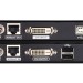 Мини USB DVI HDBaseT KVM удлинитель(1920x1200@100m) ATEN CE611