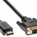 Кабель HDMI to DVI-D (19M -25M) 5м, TV-COM <LCG135E-5M> TV-COM HDMI (m) - DVI-D (m) 5м