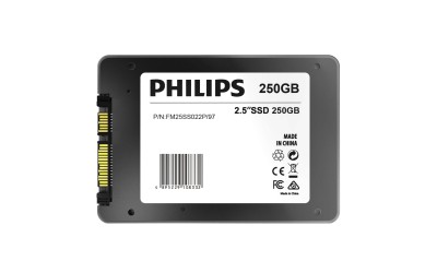 Твердотельный диск 250GB PHILIPS FM25SS022P/97  2.5", SATA III, TLC [R/W - 500/400 MB/s]