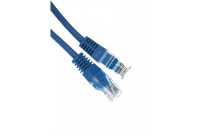 Патчкорд литой Aopen/Qust UTP кат.5е 15м синий <ANP511_15M_B>