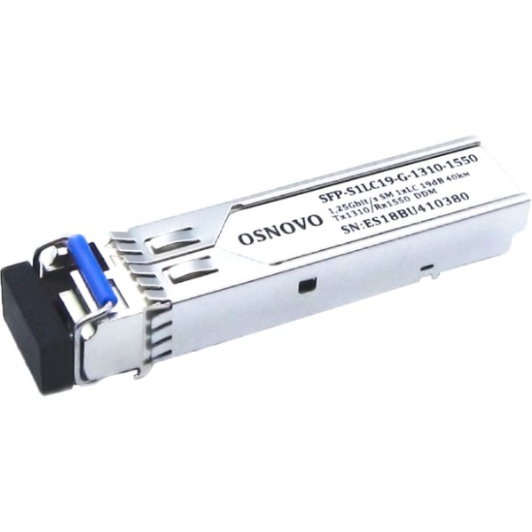 Трансивер OSNOVO SFP-S1LC19-G-1310-1550