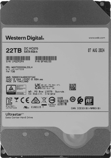 Жесткий диск WD 0F48155