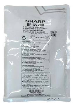 Девелопер SHARP BPGV200 черный 75/100K