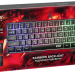 Defender Проводная игровая клавиатура Red GK-116 RU,радужная подсветка,61кнопка Defender 45117