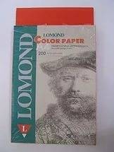 Офисная цветная бумага LOMOND, Red (Красный), A4, 80 г/м2, 200л.