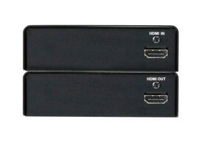 Удлинитель, HDMI, 100 метр., 2xHDMI+RJ45, F, без шнуров, 2xБ.П. 220> 5.3V, (по витой паредо 4kx2k 60HzHDTV 480p/720p/1080i/1080pподдержка HDCP порт RS232), 1x VE812T, 1x VE812R ATEN VE812