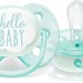 Пустышка ultra soft, Hello, 0-6 мес, 1 шт, для мальчиков Philips Avent ultra soft SCF522/01