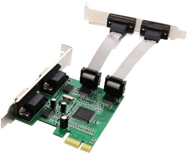 Контроллер PCI-E <4xCOM, MS9904> RTL