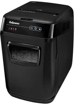 Шредер Fellowes® AutoMax® 150C, автоподача, DIN P-4, 4х38мм, 150лст. авто, 8 ручн., 32 лтр., авторев, шт Fellowes AutoMax 150C