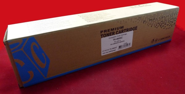 Тонер-картридж для Kyocera FS-C8600DN/C8650DN TK-8600C cyan ELP Imaging®