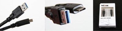 Кабель-адаптер USB 3.1 type_Cm --> USB 3.0 Am, 1метр  VCOM <CU401-1M>