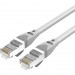 Патч-корд Vention прямой SFTP cat.6A, RJ45 - 1,5м. Серый Vention IBHHG