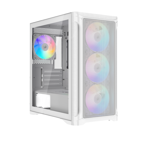 Корпус ПК без блока питания SAMA S31-WHMMA4X1-GL