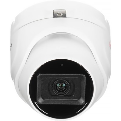 2Мп уличная купольная HD-TVI камера с EXIR-подсветкой до 30м и встроенным микрофоном (AoC) Камера видеонаблюдения HD-TVI уличная HIWATCH DS-T203A (3.6 mm)