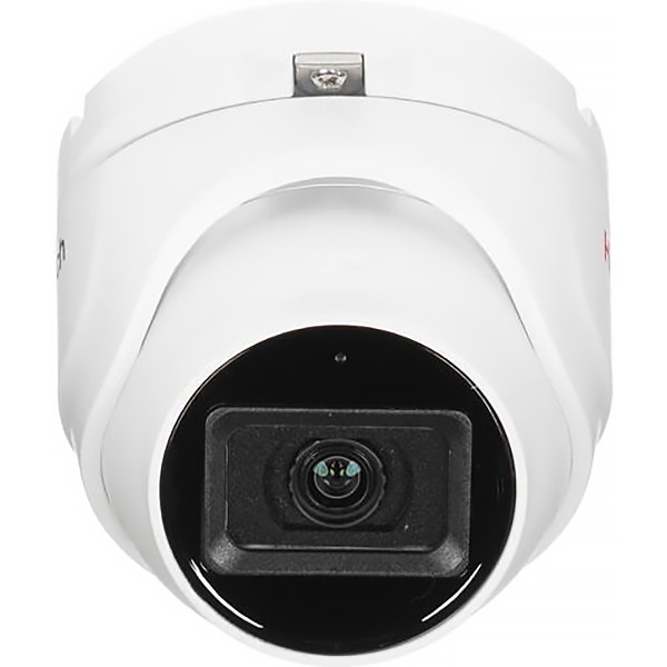 2Мп уличная купольная HD-TVI камера с EXIR-подсветкой до 30м и встроенным микрофоном (AoC) Камера видеонаблюдения HD-TVI уличная HIWATCH DS-T203A (3.6 mm)