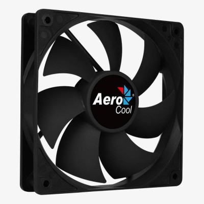 Вентилятор Aerocool Force 12 PWM Black (120мм, 23.7dB, 500-1500rpm, 4 pin) RTL