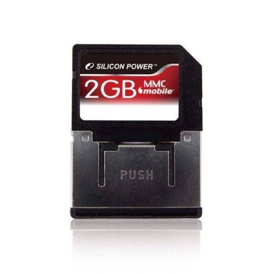Флеш карта MMC Mobile 2GB Silicon Power