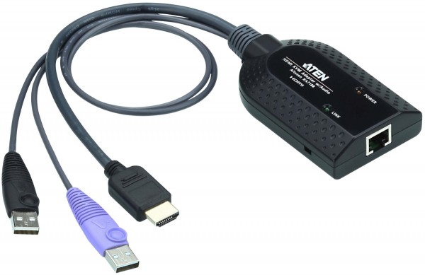 КВМ-адаптер USB, HDMI c поддержкой Virtual Media ATEN KA7188