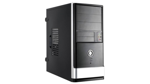 Корпус INWIN EAR-002 Black-Graphite Mid Tower (ATX, Micro-ATX, без БП, Steel SPCC) (6151358)