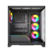 Корпус без блока питания HSPD F550-TGBK-ARGB