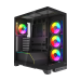 Корпус без блока питания HSPD F550-TGBK-ARGB