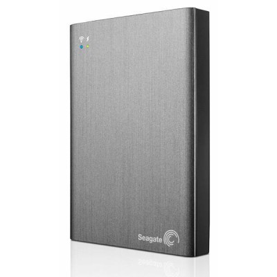 Внешний жесткий диск 2TB Seagate  STCV2000200  Wireless Plus 2.5", USB 3.0, Wi-Fi Черный