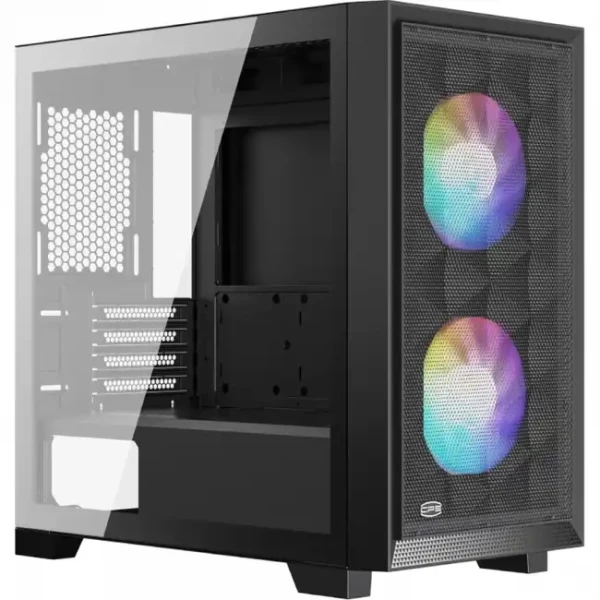 Корпус без блока питания PcCooler C3D310 BK ARGB