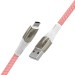 GCR Кабель 1.2m MicroUSB series MERCEDES, PINK NYLON, супер быстрая зарядка, 28/22 AWG, GCR-51954 Greenconnect  USB 2.0 Type-AM - microUSB 2.0 (m) 1.2м