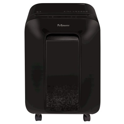 Шредер Fellowes® Powershred® LX200, черный, DIN P-4, 4х12 мм, 12 лст., 22 лтр., Jam Proof™, SafeSense, шт Fellowes FS-55022