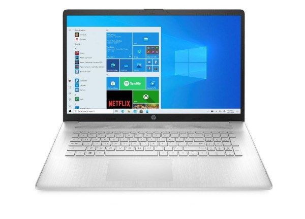 Ноутбук HP17 17-cn0083ur 17.3" FHD, Intel Core i5-1135G7, 8Gb, 512Gb SSD, no ODD, FreeDOS, серебристый