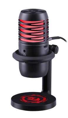 Redragon Игровой стрим микрофон Nebula GM211 USB,Кардиоидный,6 цвет.подсв.