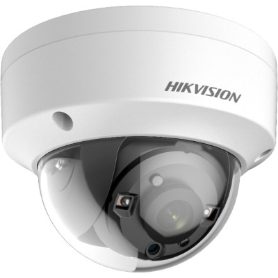 5Мп уличная купольная HD-TVI камера Камера видеонаблюдения HD-TVI уличная Hikvision DS-2CE57H8T-VPITF (2.8mm)