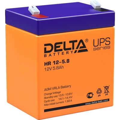 Батарея DELTA серия HR, HR 12-5,8